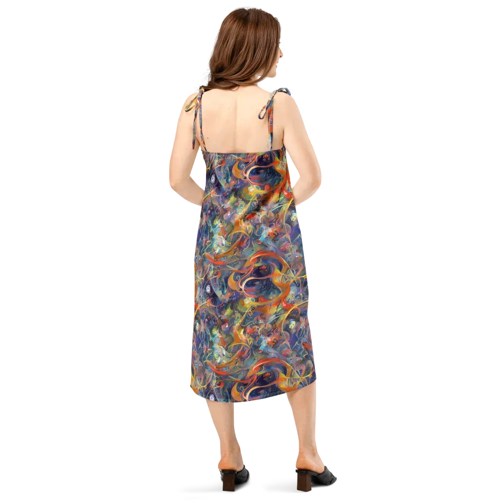 Peter De Seve Cecily Brown on Slip Dress — Back