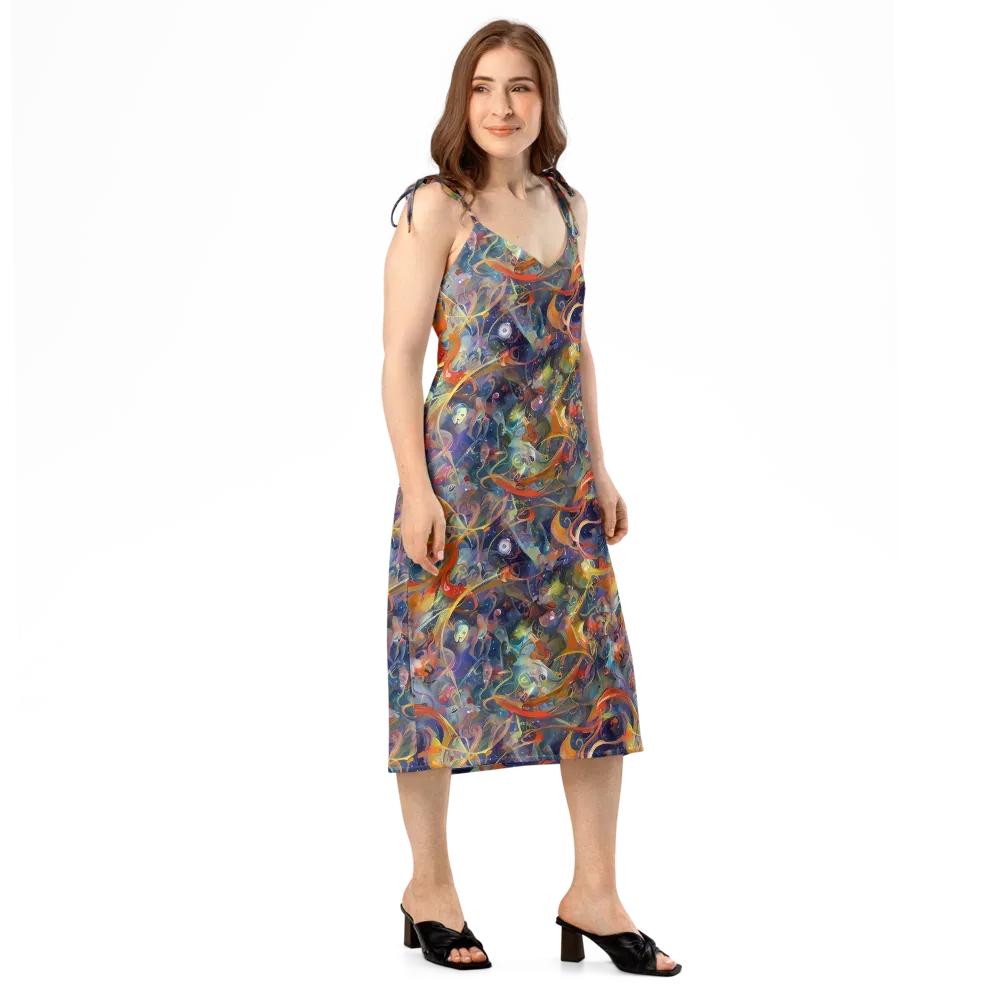 Peter De Seve Cecily Brown on Slip Dress — Right Front