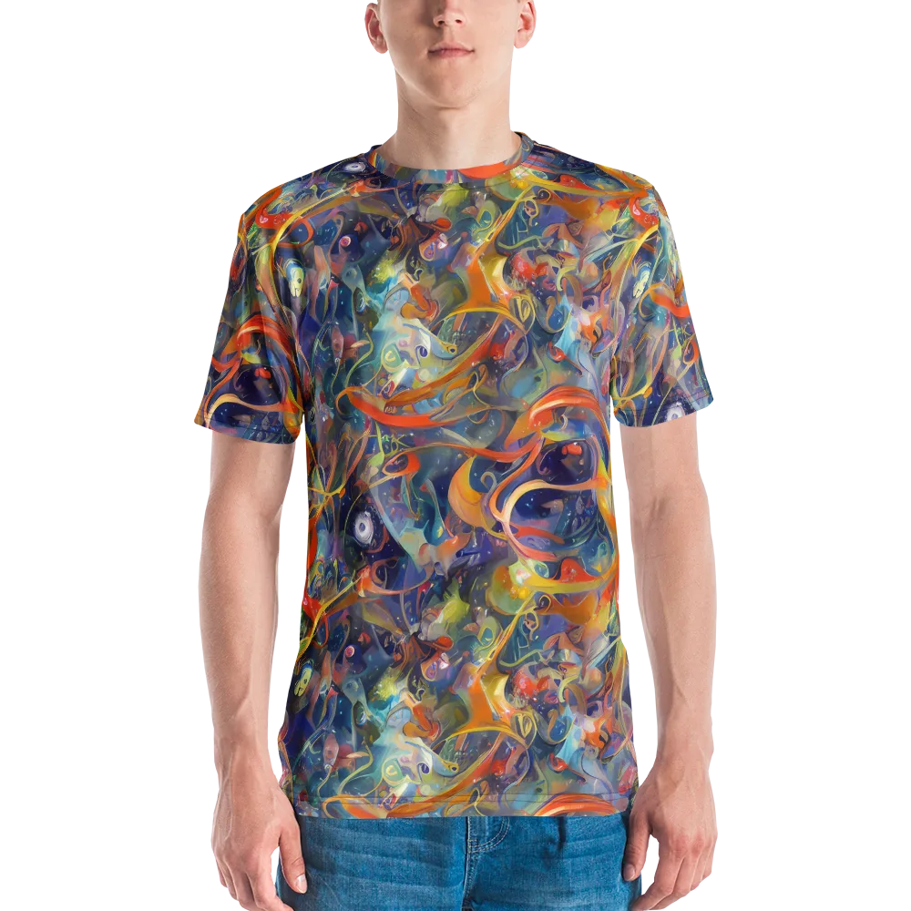 Peter De Seve Cecily Brown on Men's Crew Neck T-Shirt — Front