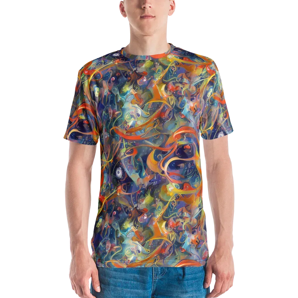 Peter De Seve Cecily Brown on Men's Crew Neck T-Shirt — Front