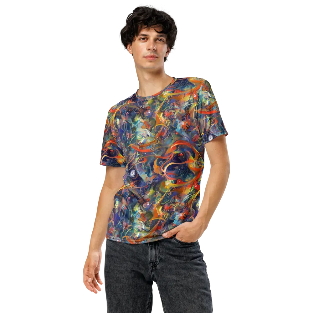 Peter De Seve Cecily Brown on Men's Crew Neck T-Shirt — Front