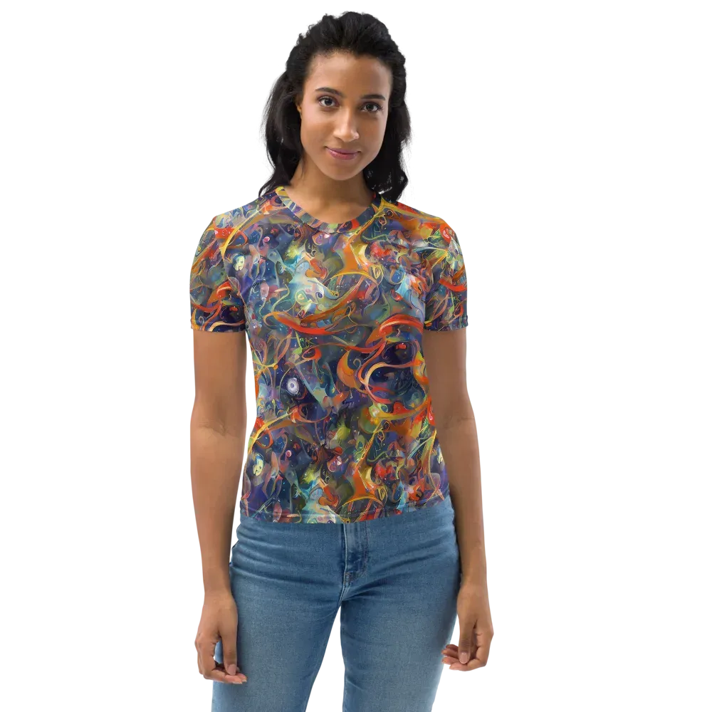Peter De Seve Cecily Brown on Women's Crew Neck T-Shirt — Front