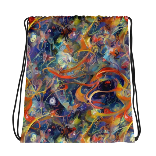 Peter De Seve Cecily Brown on a Drawstring Bag