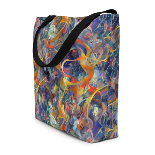 Peter De Seve Cecily Brown on a Large Tote Bag W/ Pocket