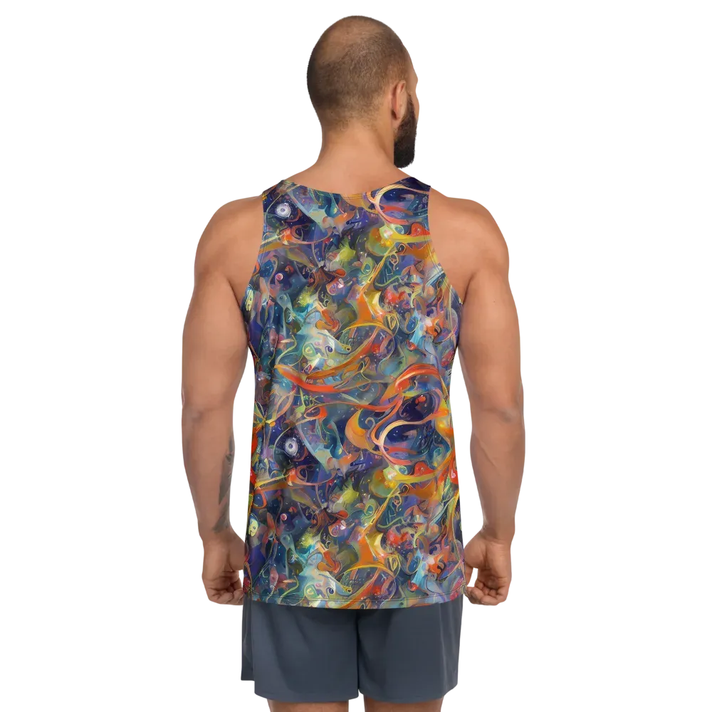 Peter De Seve Cecily Brown on Men's Tank Top — Back