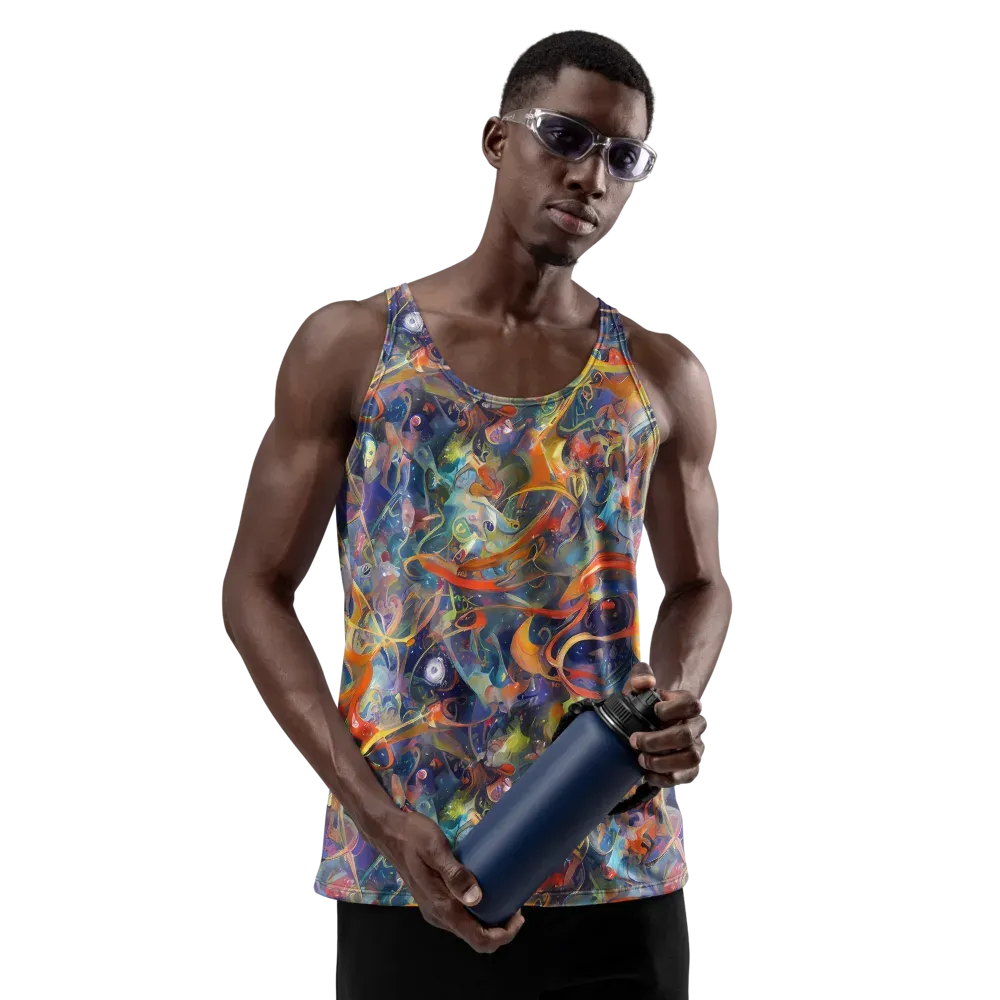 Peter De Seve Cecily Brown on Men's Tank Top — Front