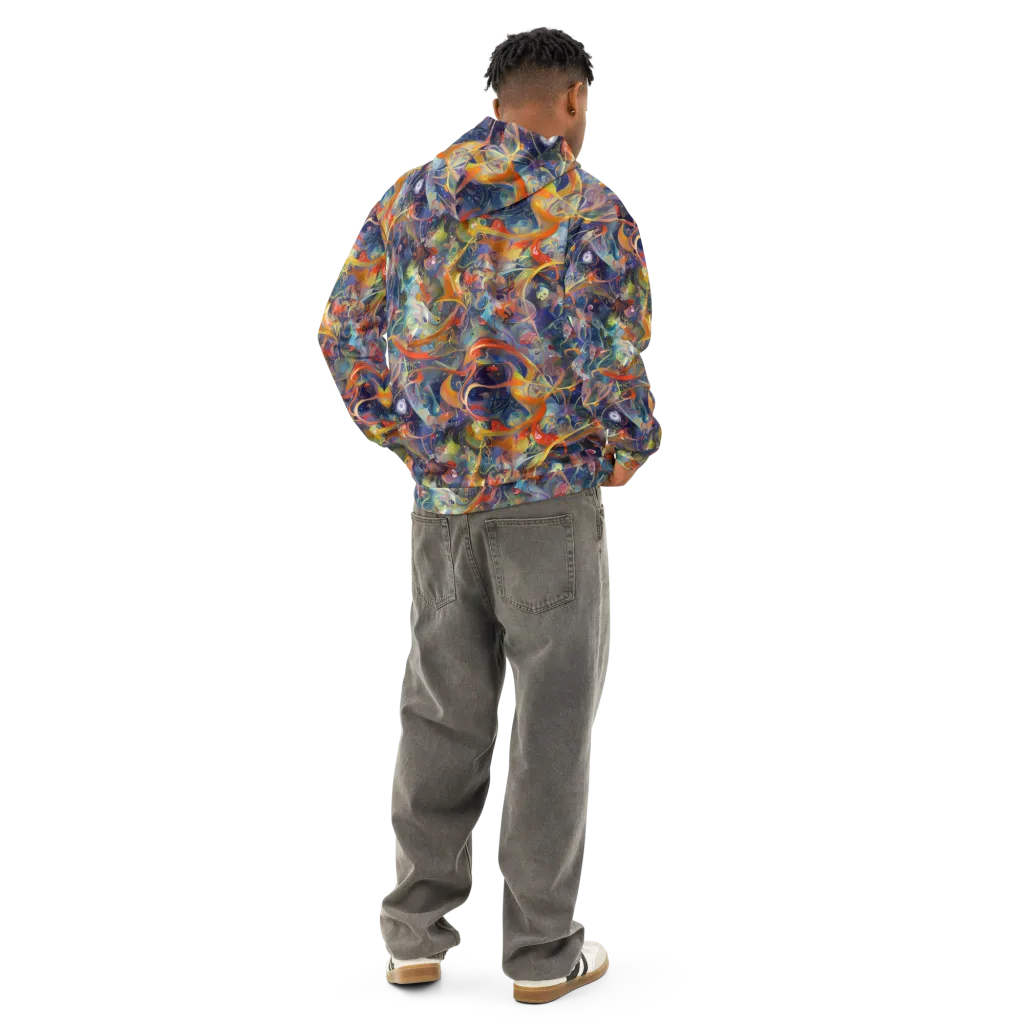 Peter De Seve Cecily Brown on Cotton Hoodie — Back
