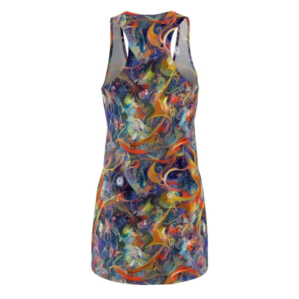 Peter De Seve Cecily Brown on Racerback Dress — Back