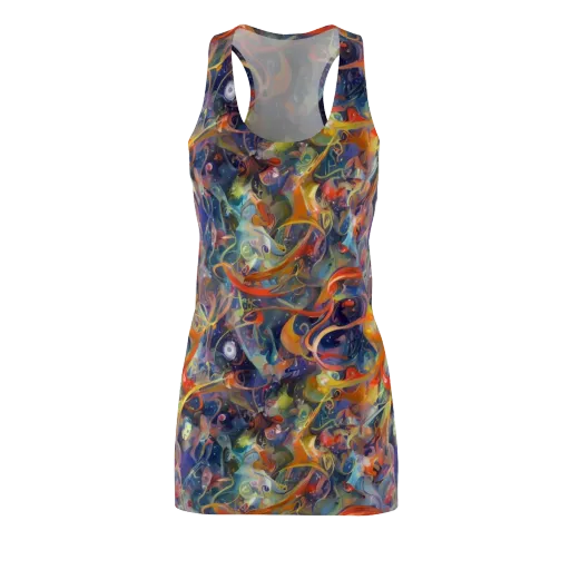 Peter De Seve Cecily Brown on a Racerback Dress