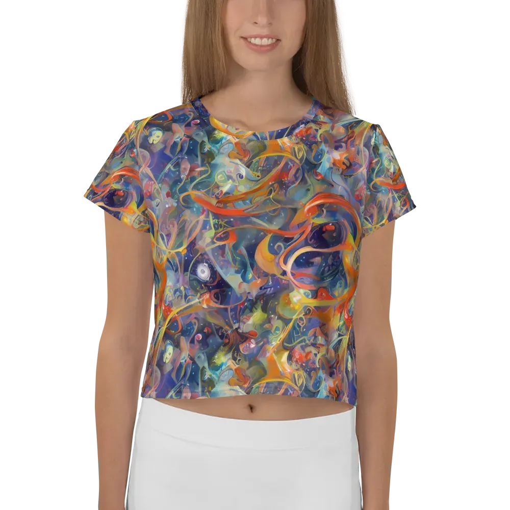 Peter De Seve Cecily Brown on Crop Tee — Front
