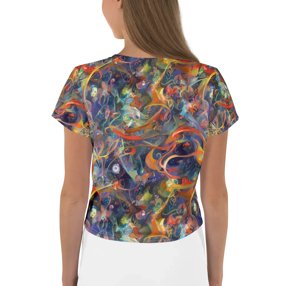 Peter De Seve Cecily Brown on Crop Tee — Back
