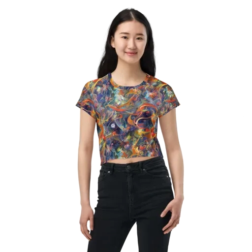 Peter De Seve Cecily Brown on a Crop Tee