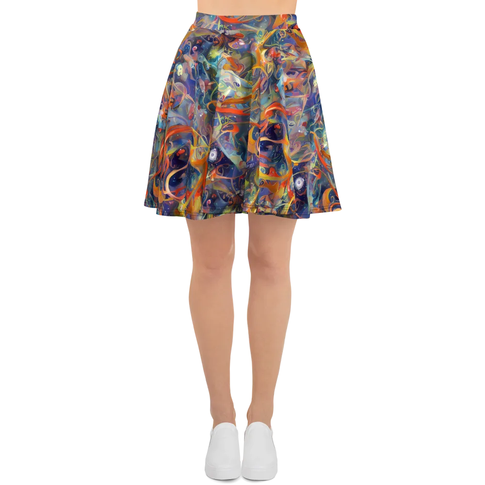 Peter De Seve Cecily Brown on Skater Skirt — Front
