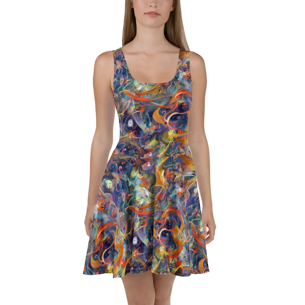Peter De Seve Cecily Brown on Skater Dress — Front