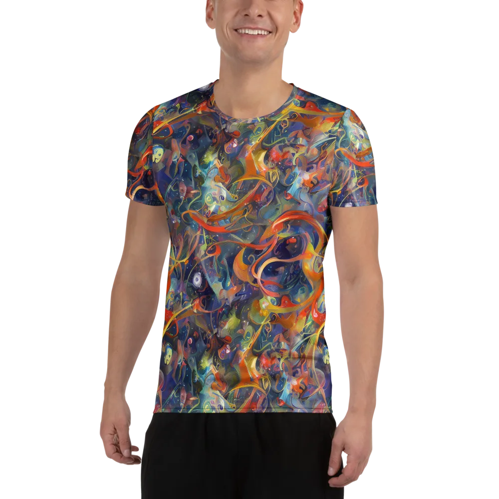 Peter De Seve Cecily Brown on Men's Athletic T-Shirt — Front