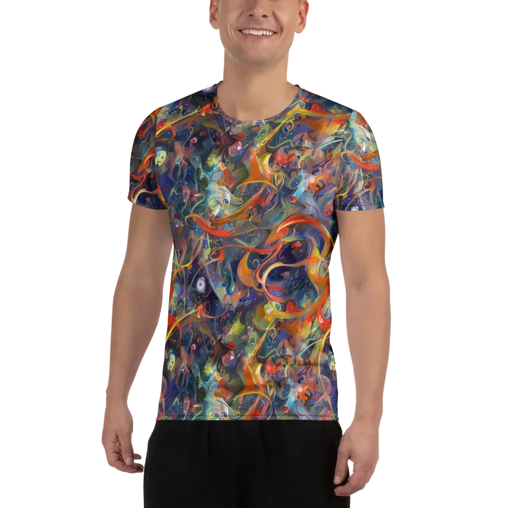 Peter De Seve Cecily Brown on Men's Athletic T-Shirt — Front
