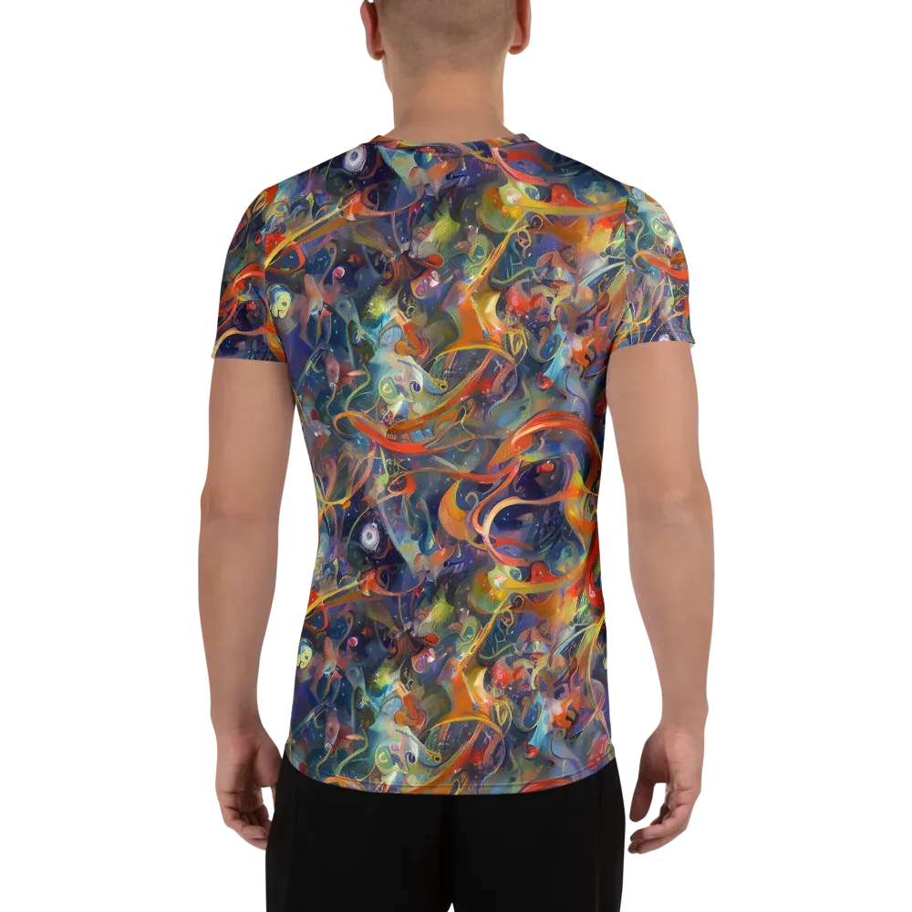 Peter De Seve Cecily Brown on Men's Athletic T-Shirt — Back