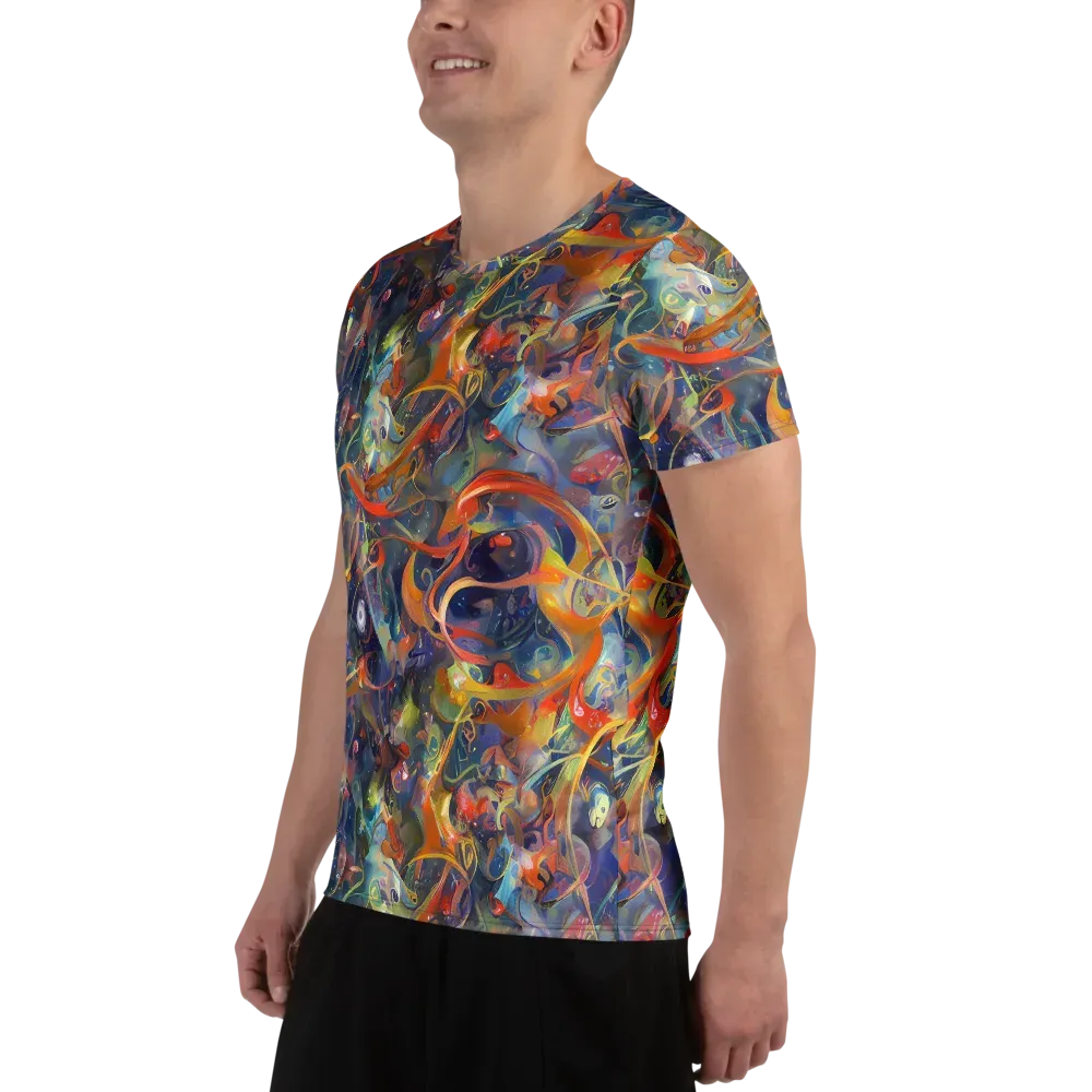Peter De Seve Cecily Brown on Men's Athletic T-Shirt — Left