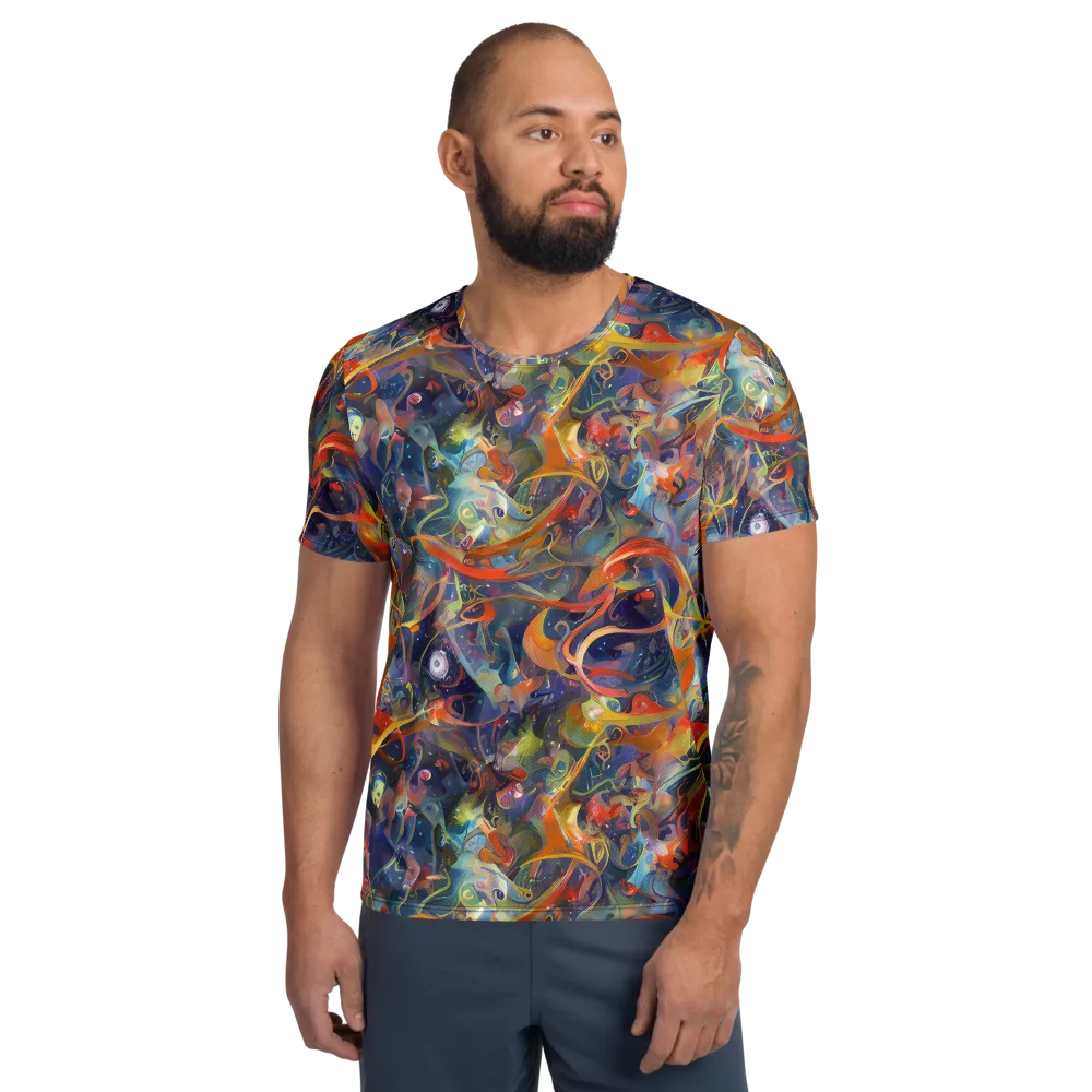 Peter De Seve Cecily Brown on Men's Athletic T-Shirt — Front