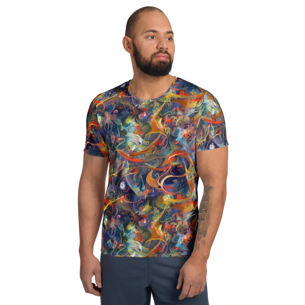 Peter De Seve Cecily Brown on Men's Athletic T-Shirt — Front