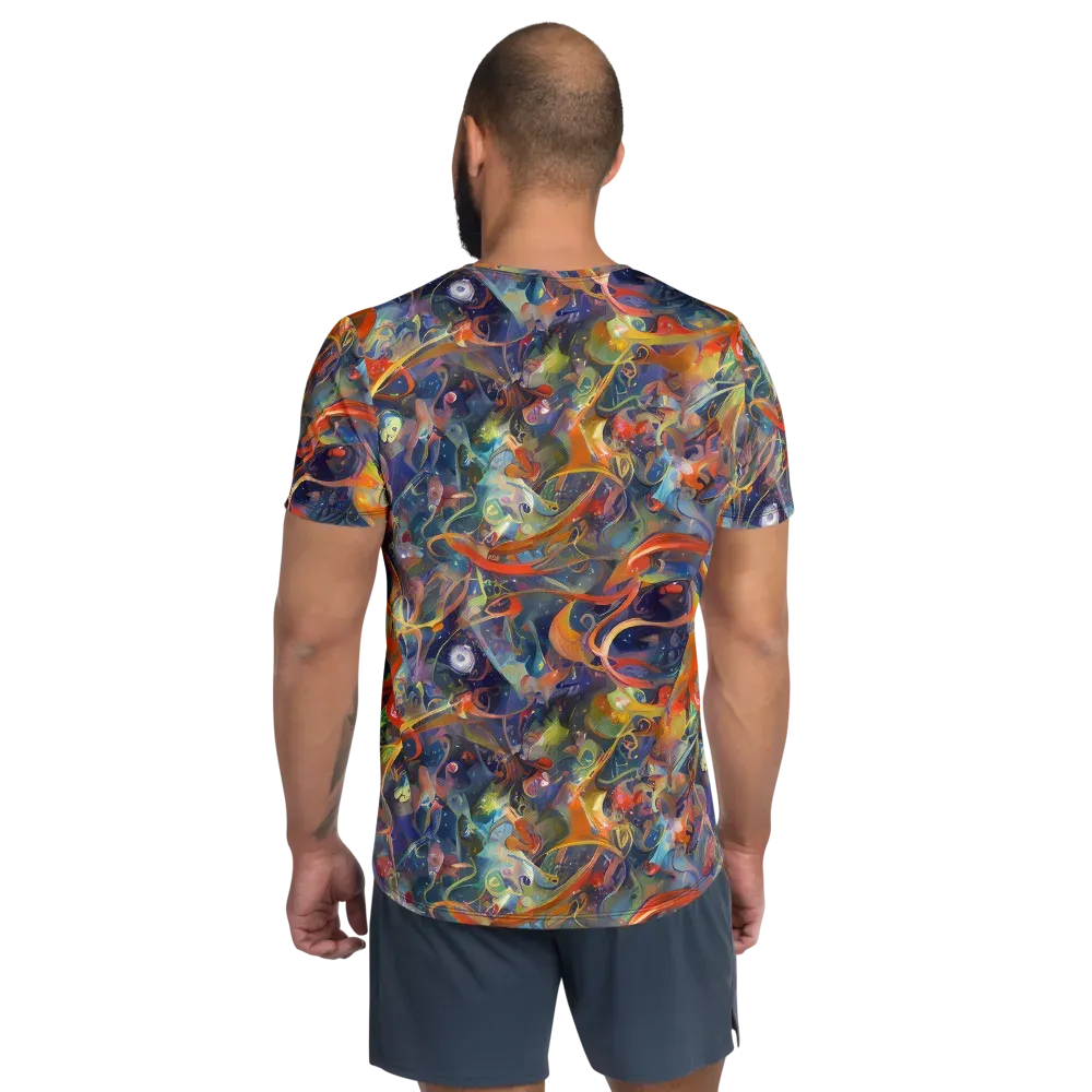 Peter De Seve Cecily Brown on Men's Athletic T-Shirt — Back