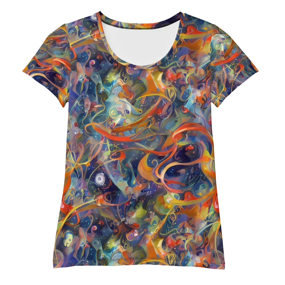Peter De Seve Cecily Brown on Women's Athletic T-Shirt — Front