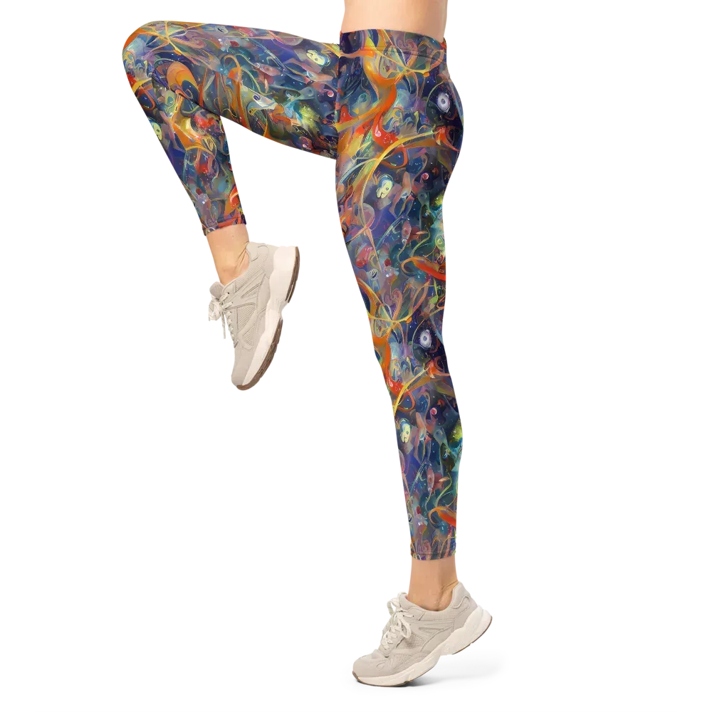 Peter De Seve Cecily Brown on Leggings — Left