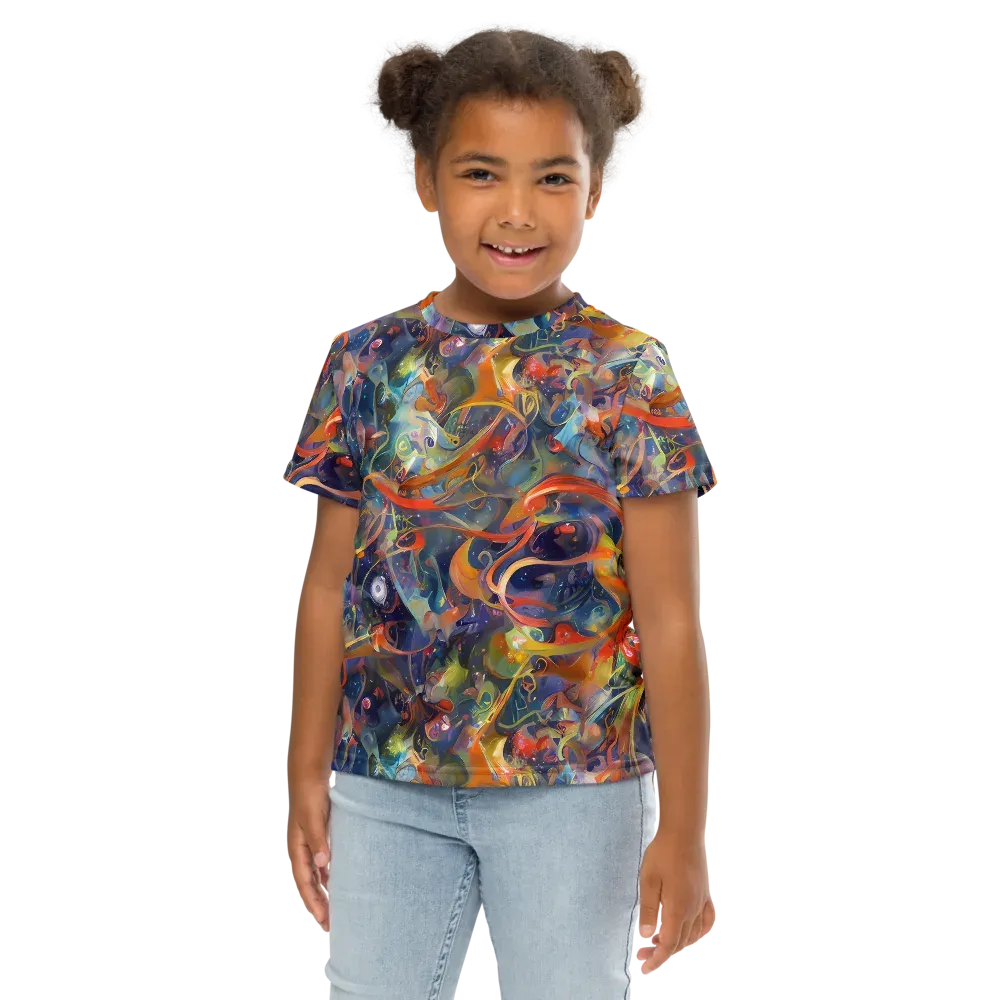 Peter De Seve Cecily Brown on Kids Crew Neck T-Shirt — Front