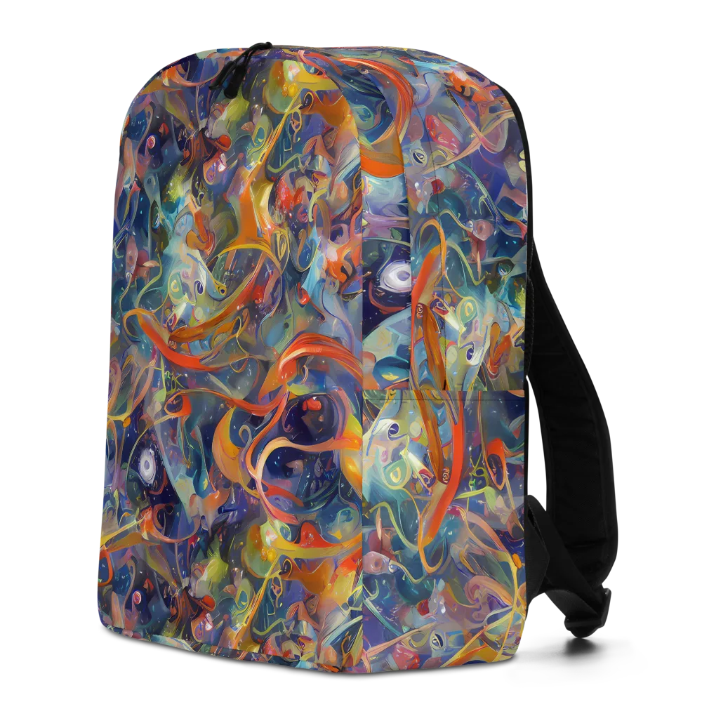 Peter De Seve Cecily Brown on Minimalist Backpack — Left