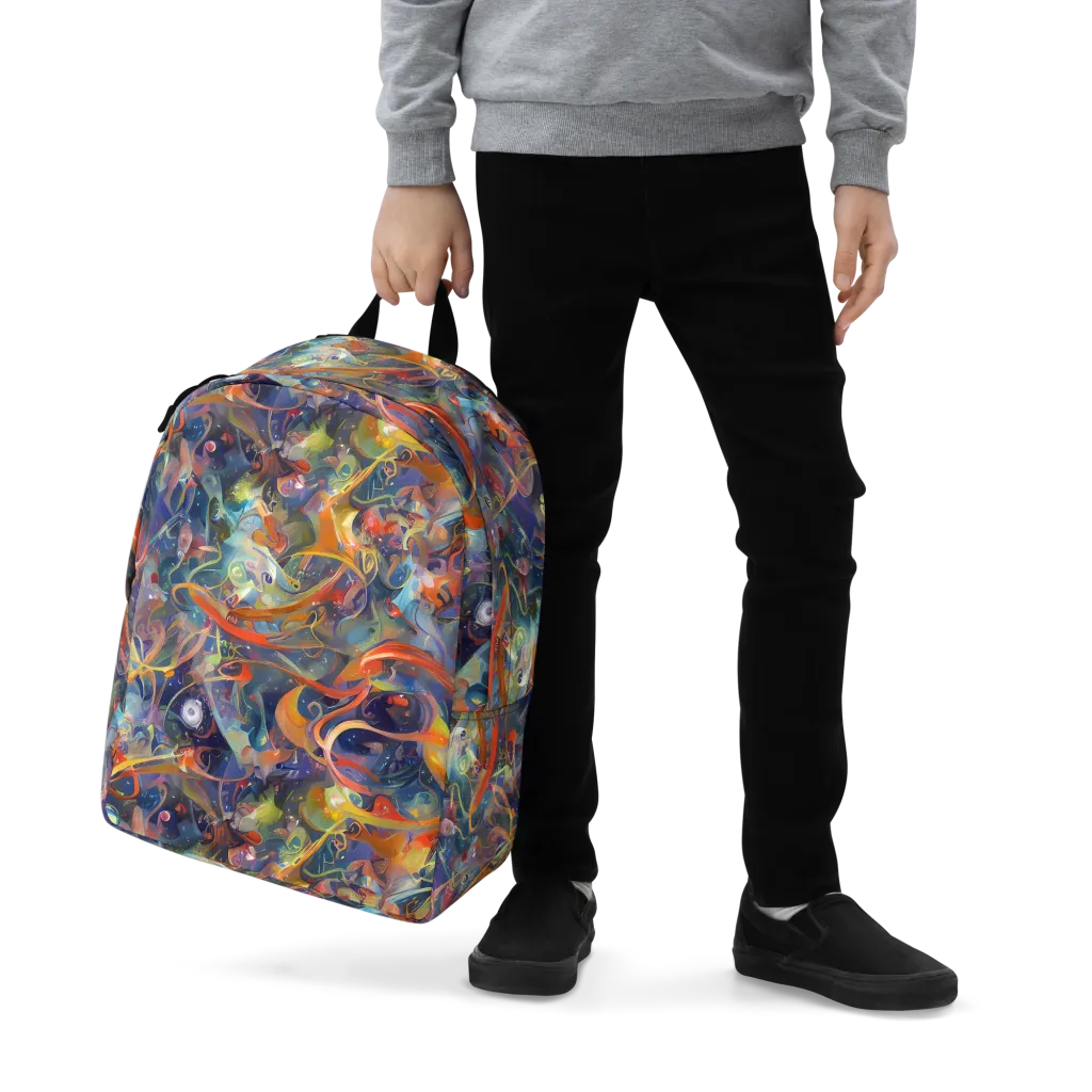 Peter De Seve Cecily Brown on Minimalist Backpack — Zoomed-in