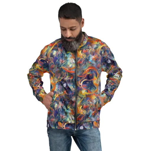 Peter De Seve Cecily Brown on a Bomber Jacket