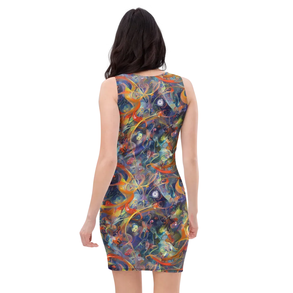 Peter De Seve Cecily Brown on Bodycon Dress — Back