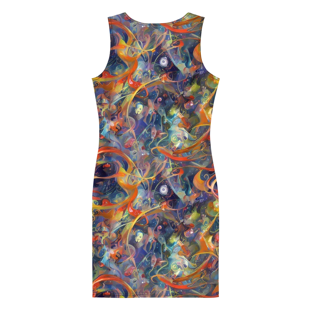 Peter De Seve Cecily Brown on Bodycon Dress — Back