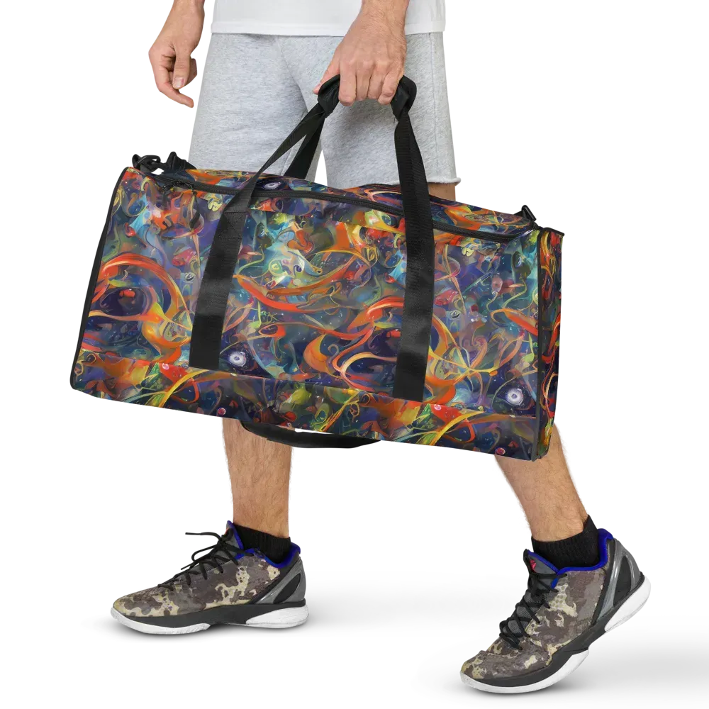 Peter De Seve Cecily Brown on Duffle Bag — Front