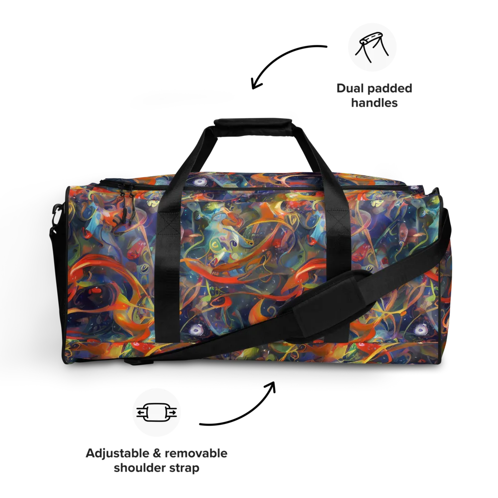 Peter De Seve Cecily Brown on Duffle Bag — Front