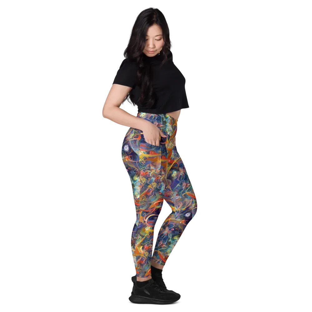 Peter De Seve Cecily Brown on Leggings with Pockets — Right