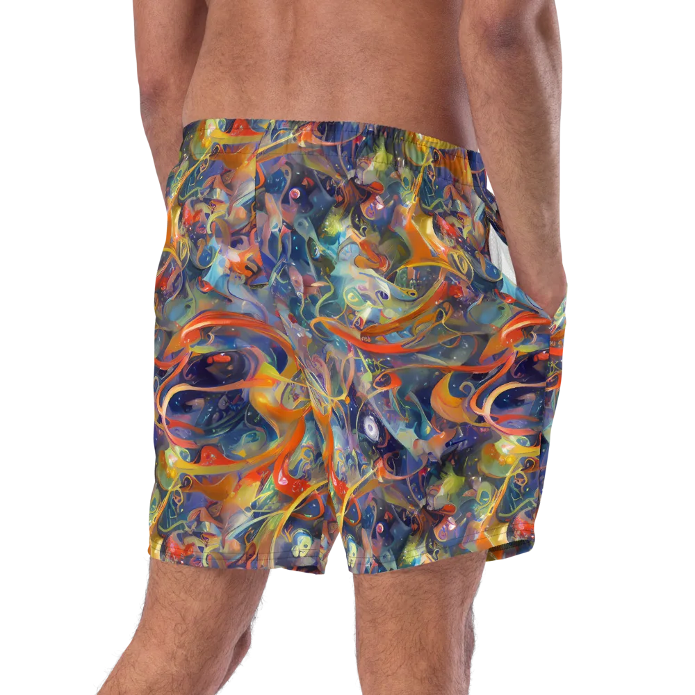 Peter De Seve Cecily Brown on Swim Trunks — Right Back