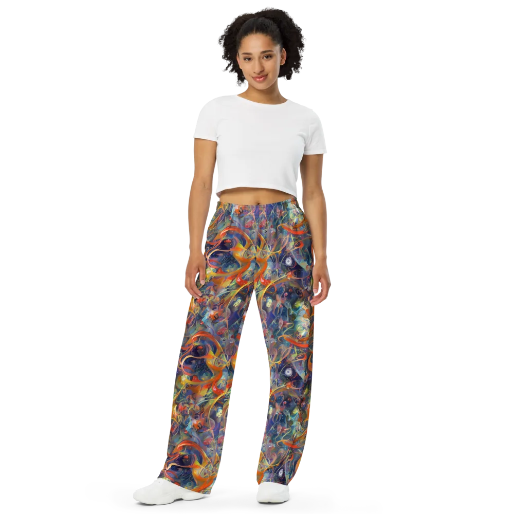 Peter De Seve Cecily Brown on Wide-Leg Pants — Front