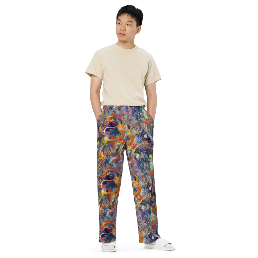 Peter De Seve Cecily Brown on Wide-Leg Pants — Front