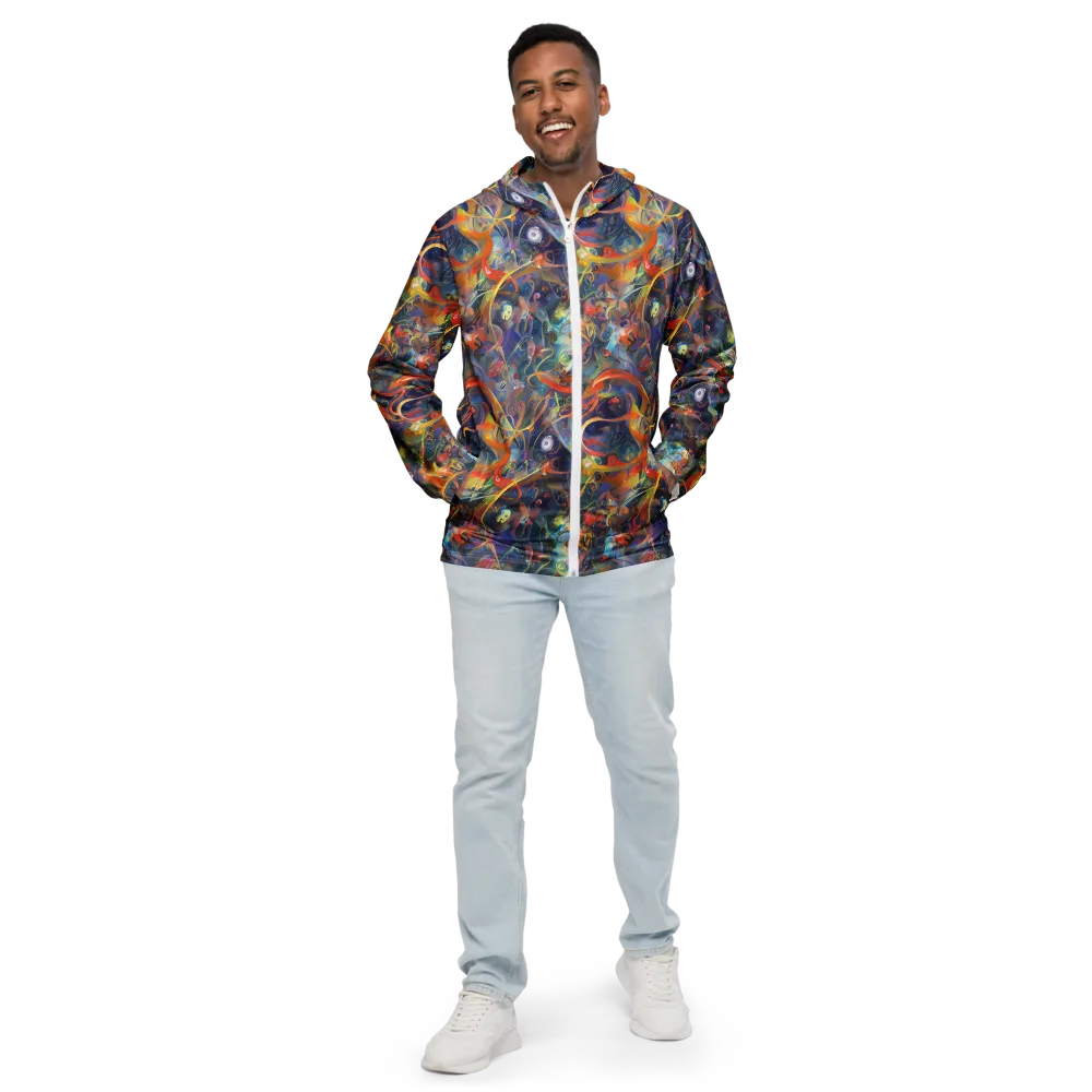 Peter De Seve Cecily Brown on Men's Windbreaker — Front
