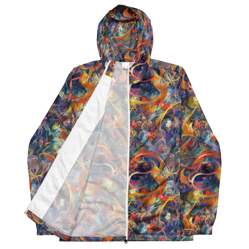 Peter De Seve Cecily Brown on Men's Windbreaker — Front