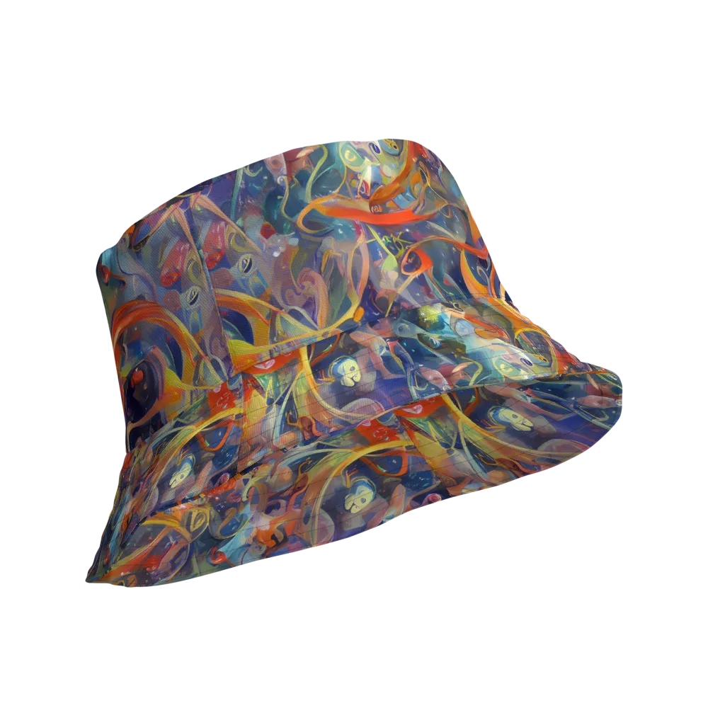 Peter De Seve Cecily Brown on Reversible Bucket Hat — Product details Outside