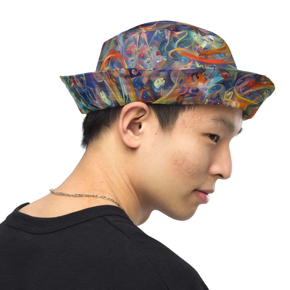 Peter De Seve Cecily Brown on Reversible Bucket Hat — Right Outside