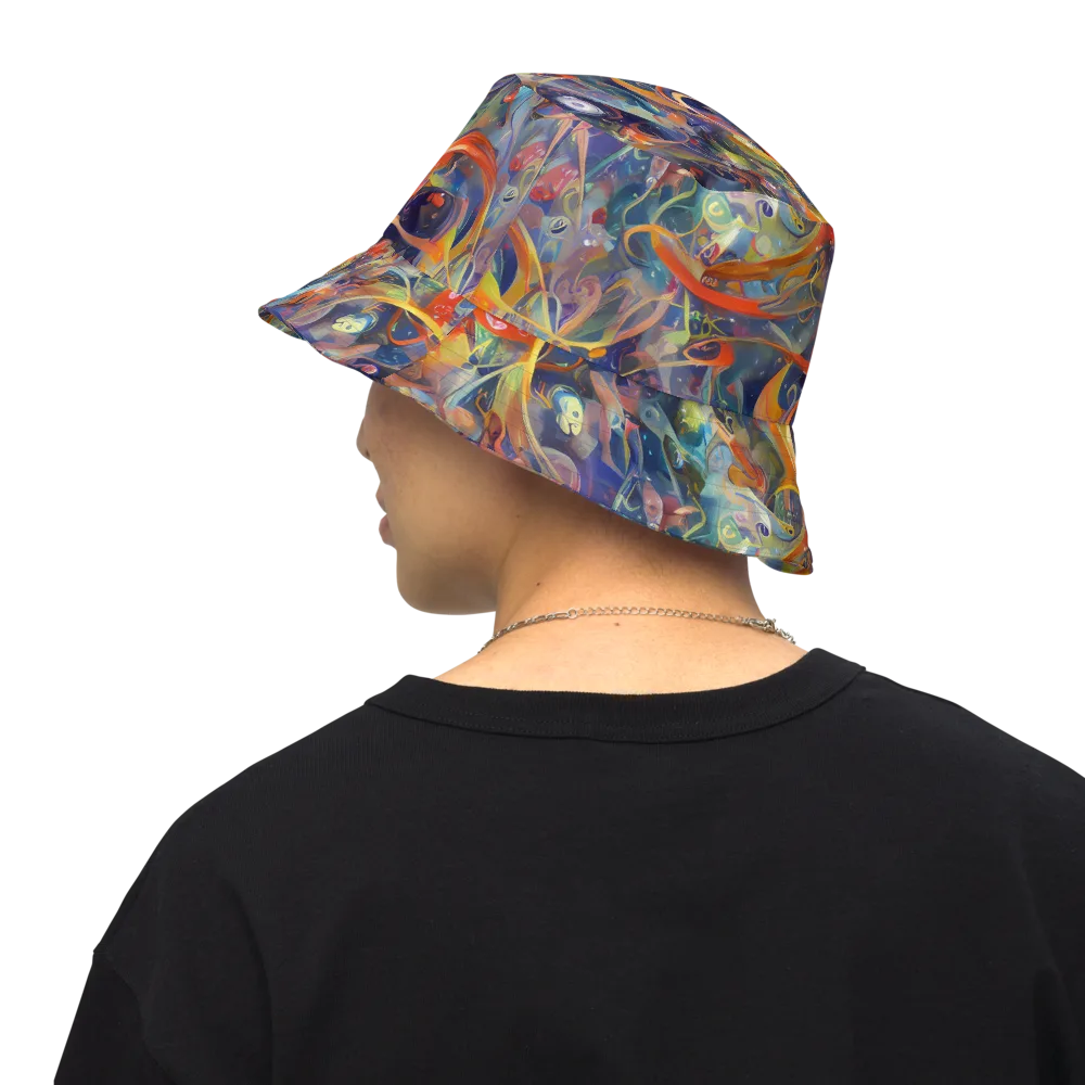 Peter De Seve Cecily Brown on Reversible Bucket Hat — Back Inside