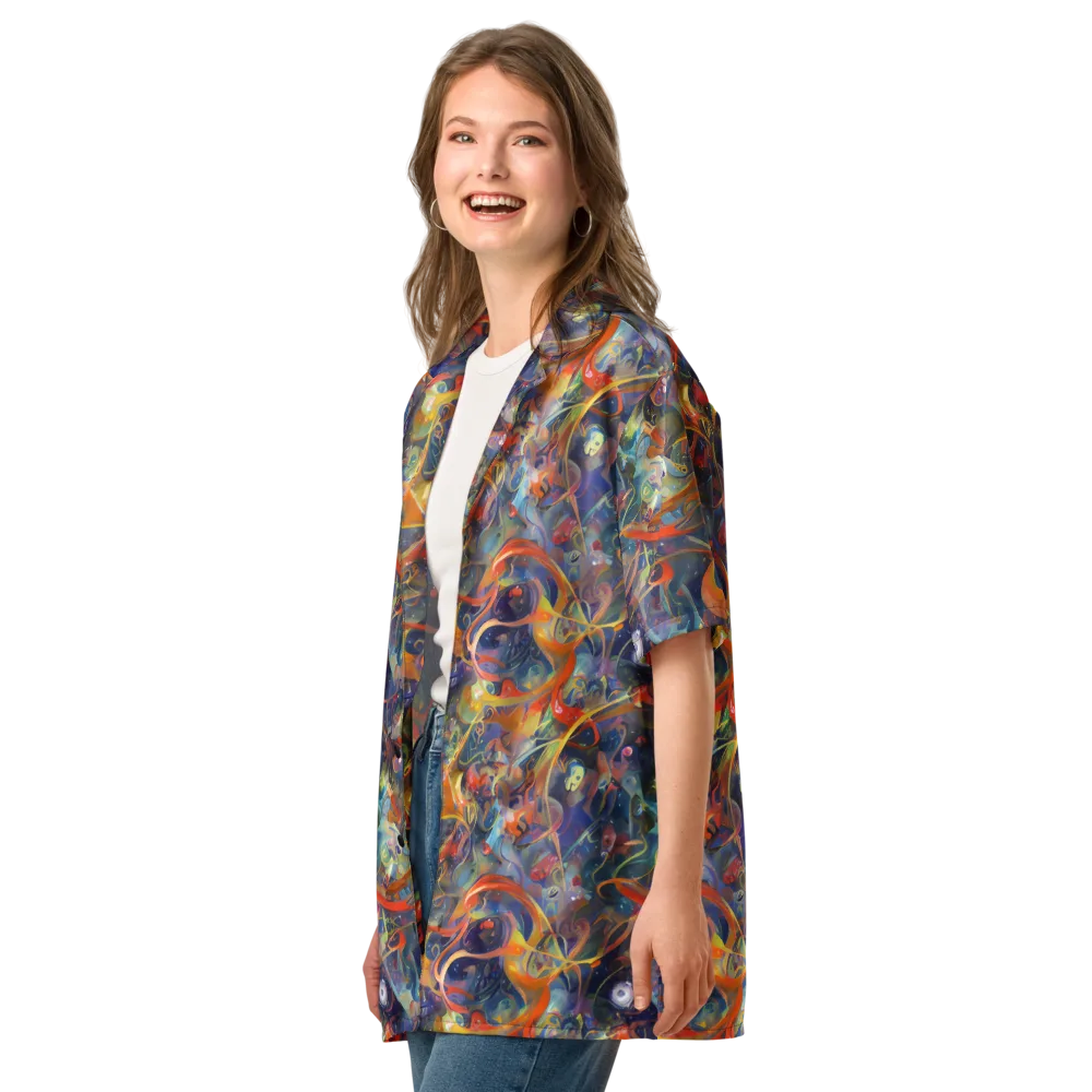 Peter De Seve Cecily Brown on Button Shirt — Left Front