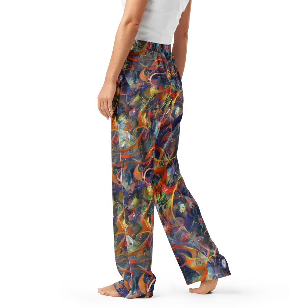Peter De Seve Cecily Brown on Women's Pajama Pants — Left