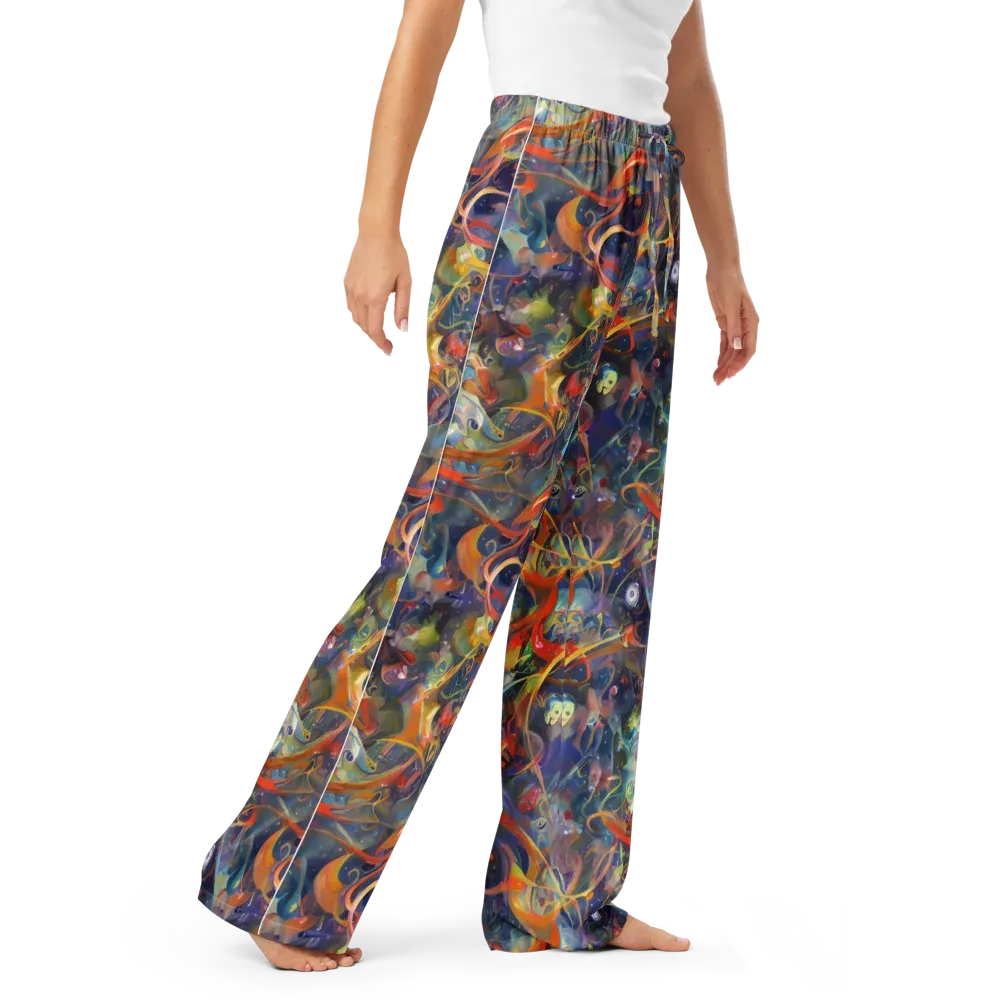 Peter De Seve Cecily Brown on Women's Pajama Pants — Right Front