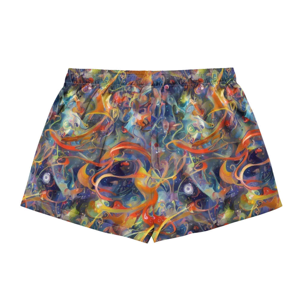 Peter De Seve Cecily Brown on Women's Pajama Shorts — Back