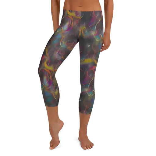 Chromalush on a Capri Leggings