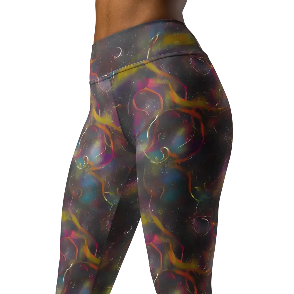Chromalush on Yoga Leggings — Left Front